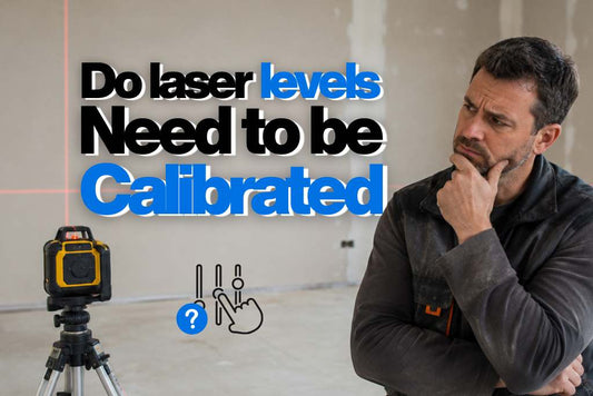 Do laser levels need calibration