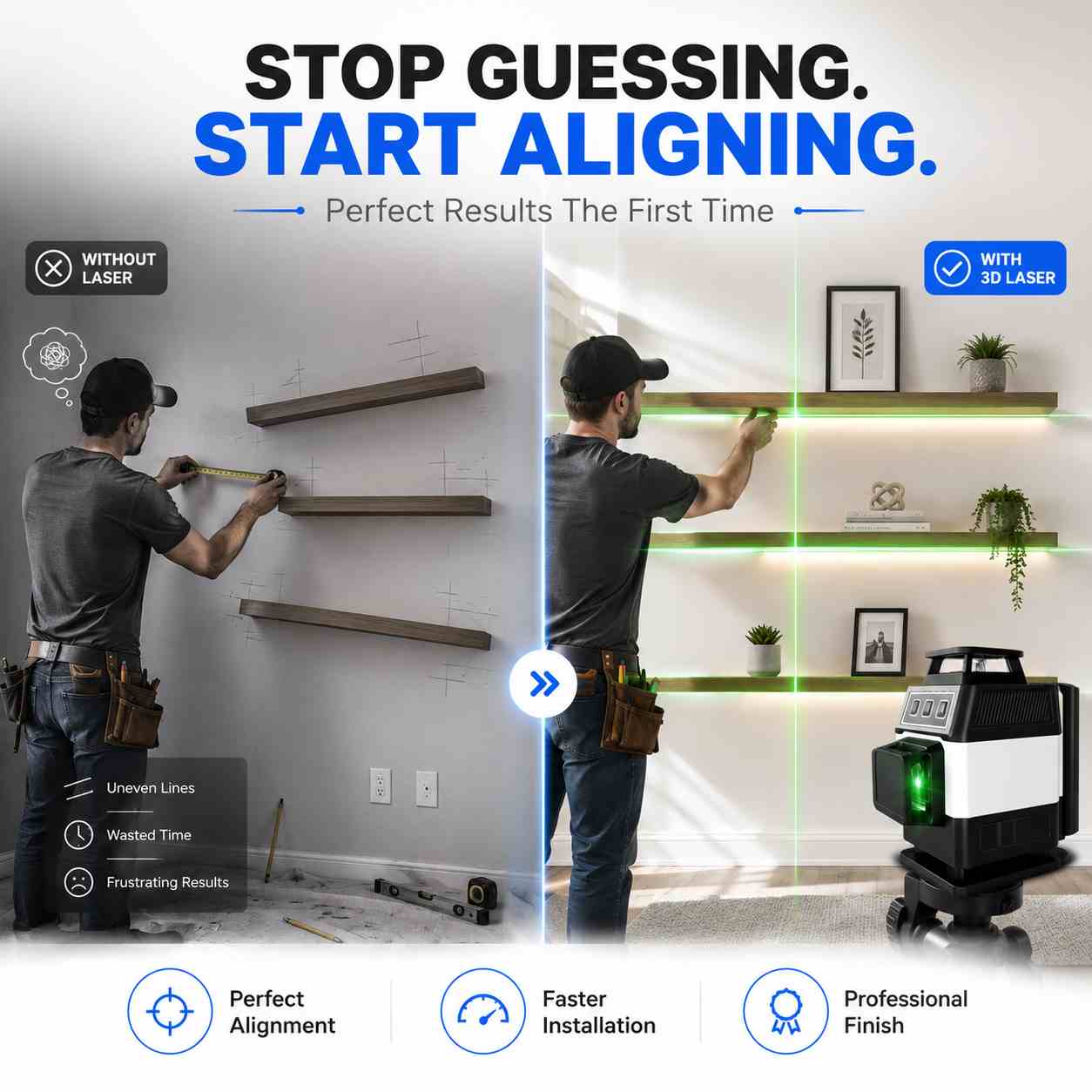 3D Laser Level Comparison 