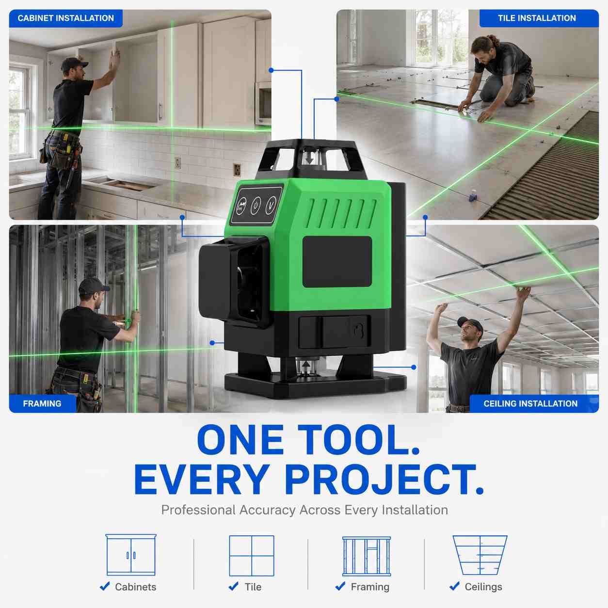 3x360 laser level one tool every project