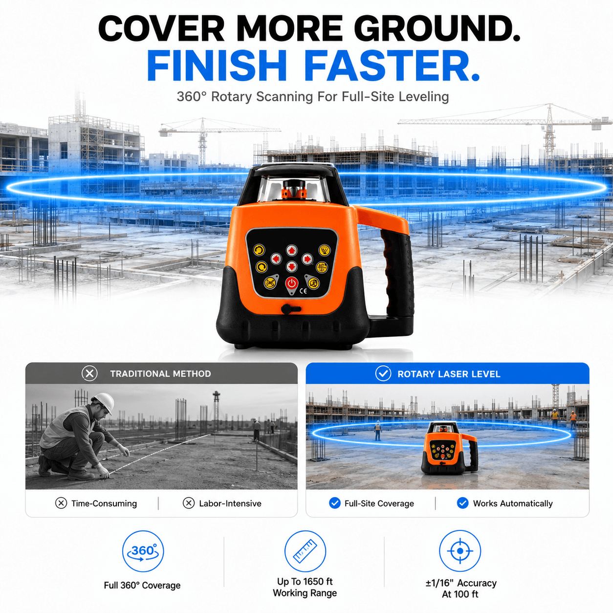 Construction Rotary Laser Level 