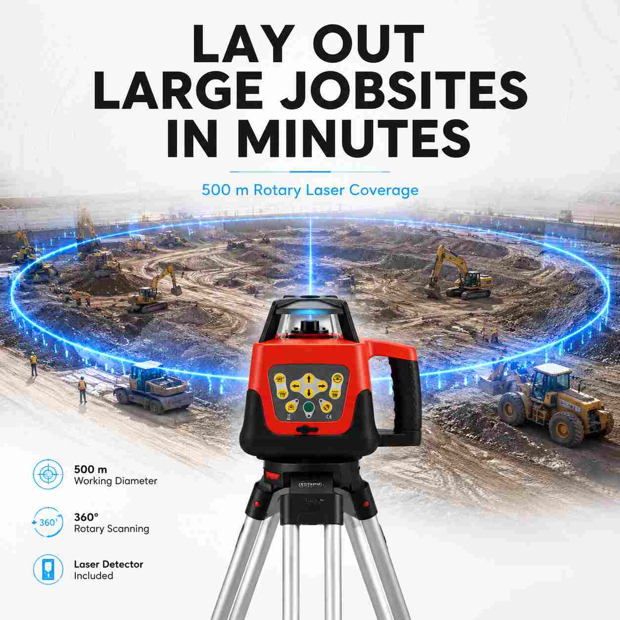 Excavator Laser Level