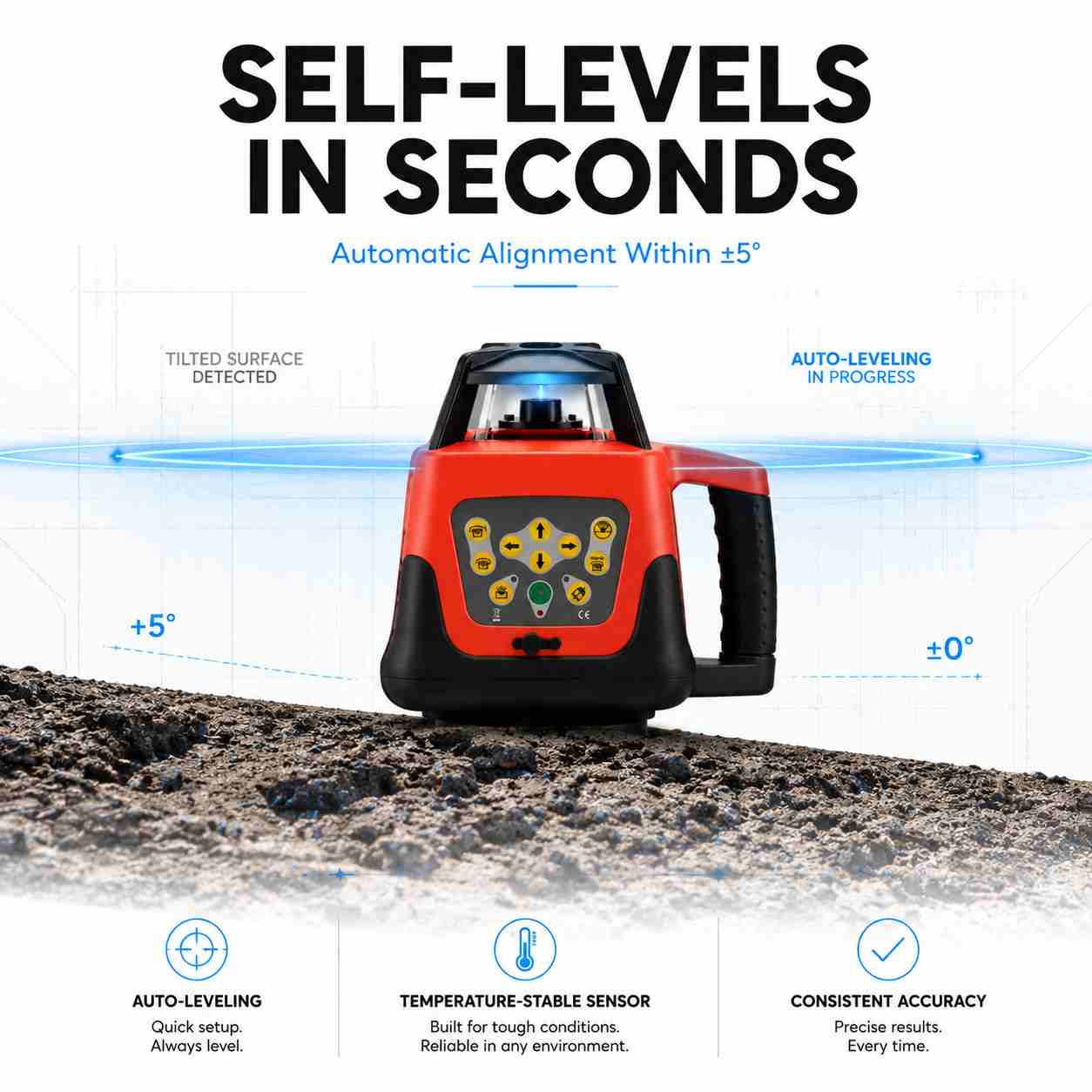 Excavator Laser Level