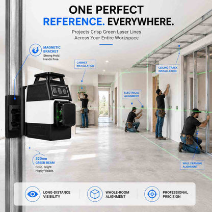 Laser Level with Bracket Perfect reference