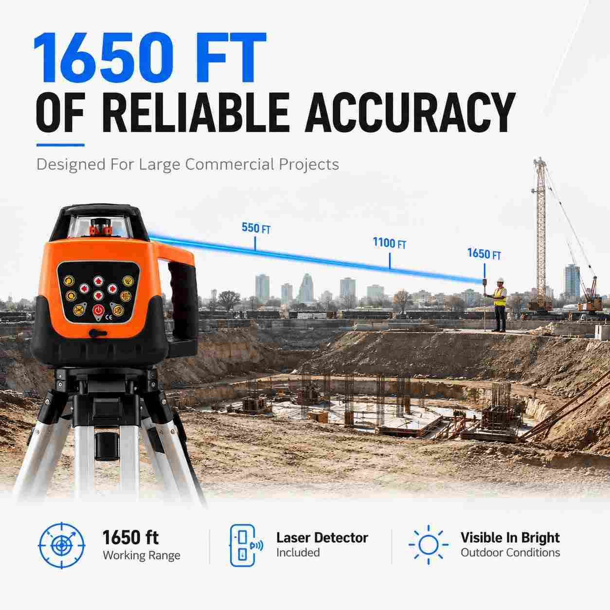 Outdoor Rotary Laser level