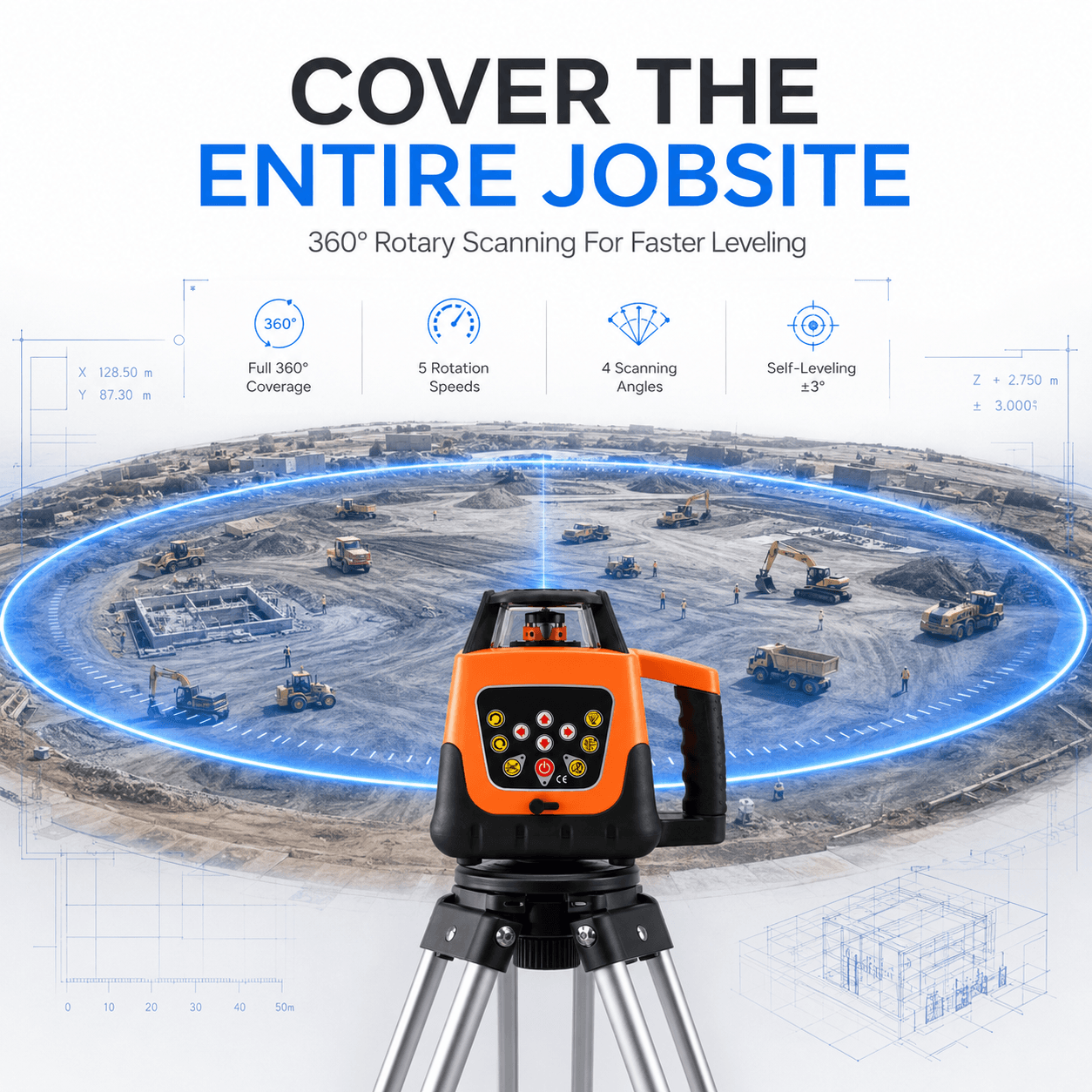 Outdoor Rotary Laser level