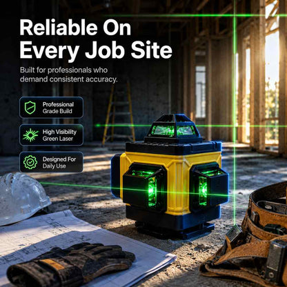 Builders laser level for every job site