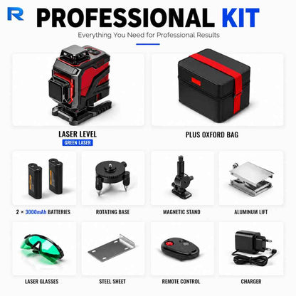 Framing laser level pro kit