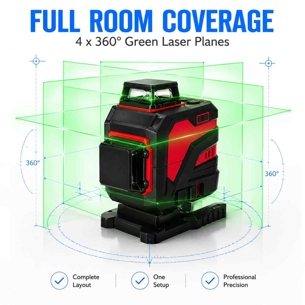 Grid laser level Hero