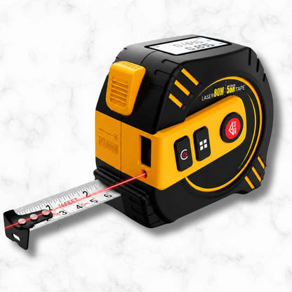 Laser level and tape measure 80m