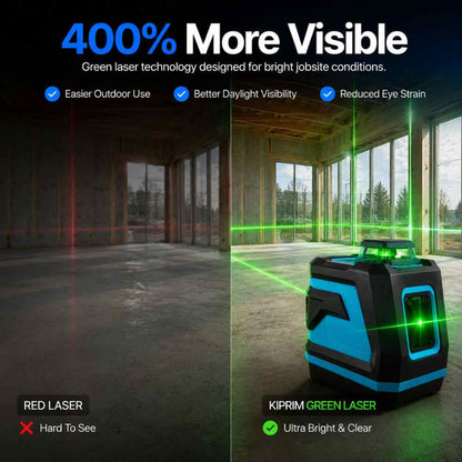 More visibility thank to this Laser level fence posts
