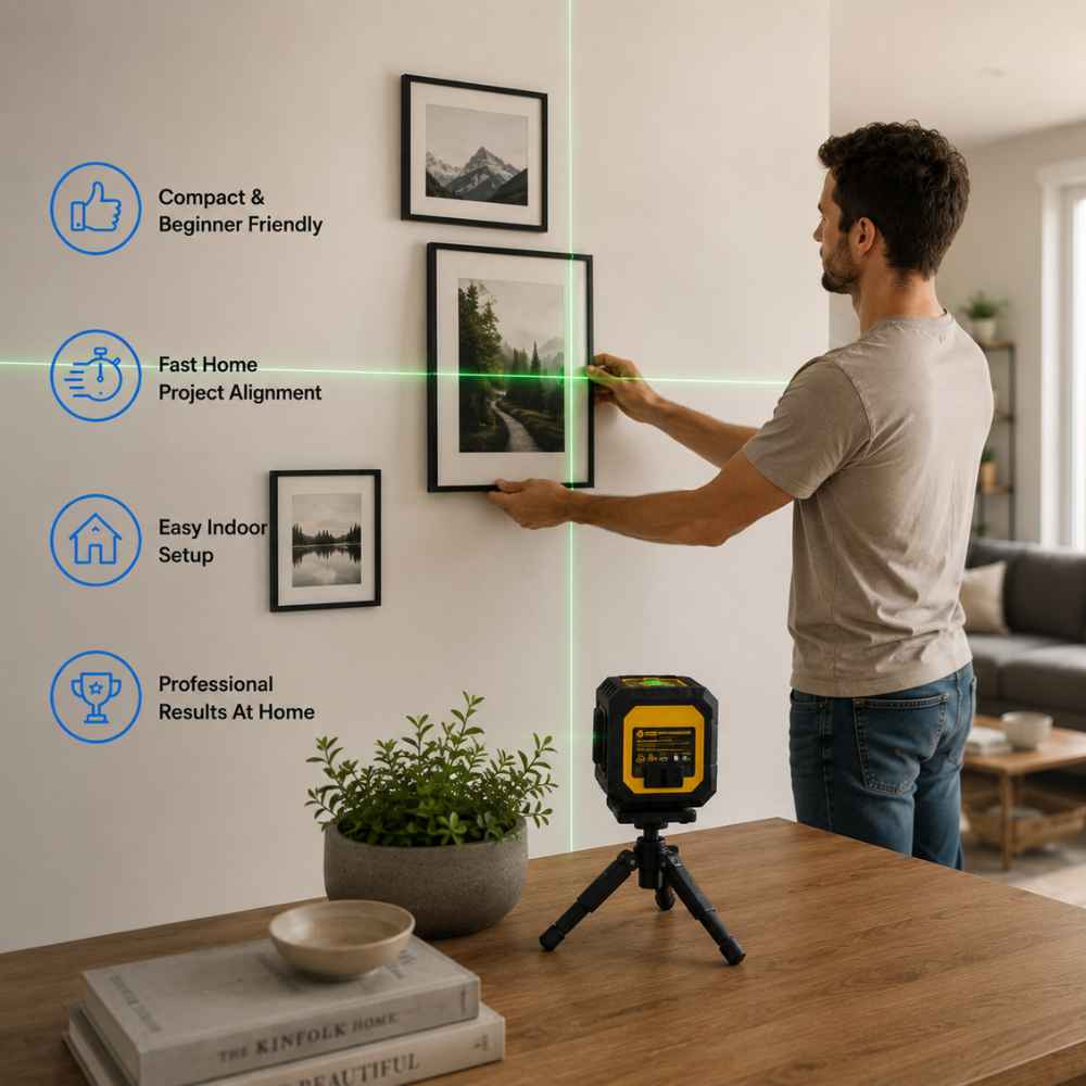 CompactBeam Laser level compact beginner friendly
