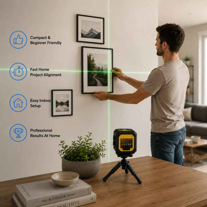 CompactBeam Laser level compact beginner friendly