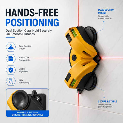 Laser Level Square suction 