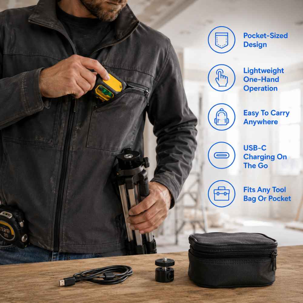 ProBeam Rechargeable laser level Easy to carry