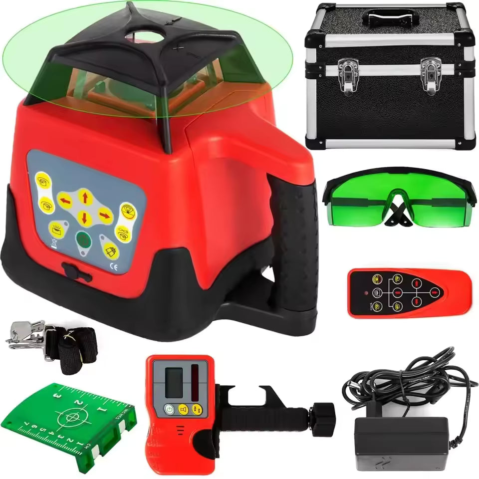 Rotary laser level kit